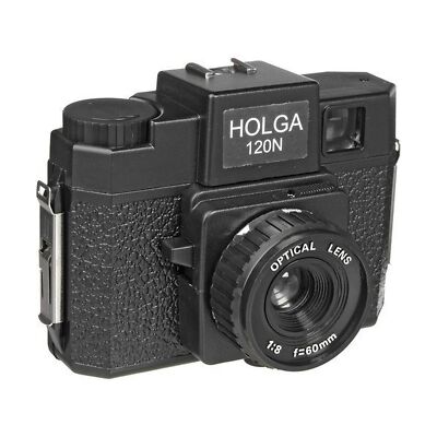 Holga 120N Plastic Camera Black