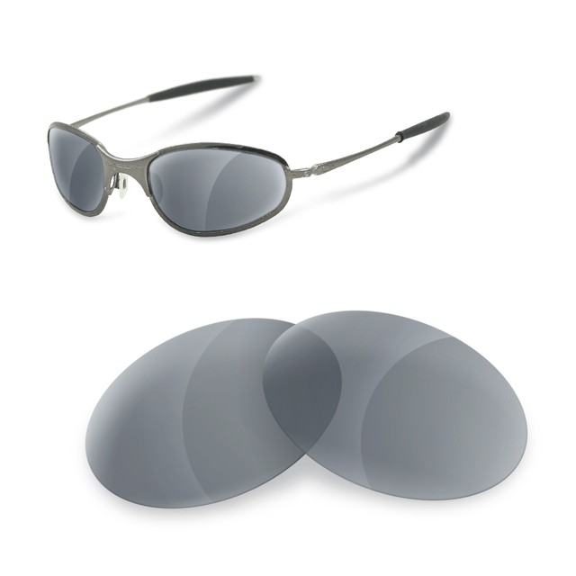 Polarized Replacement Lenses for oakley a wire think grey color eBay