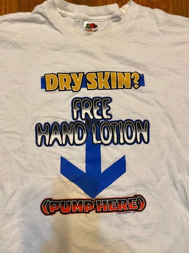 Vintage 90s T Shirt “Free Hand Lotion 