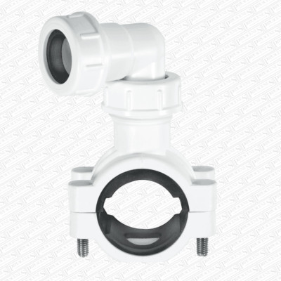 McAlpine CLAMP1WH 32mm oder 40mm Ablaufrohrschelle für Kessel Kondensatrohr