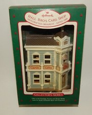 Hallmark Christmas Ornament Hall Bros Card Shop Nostalgic Series MIB NRFB