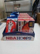 ( 5 )-2020/2021 Nba Hoops Blaster Box Sealed Lot Of (12) Fat pack Ball Wiseman 