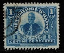 Haiti 1906 President Nord Alexis 1c de gourde SG137 Used