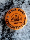 1981 BLACK RIVER Sportsman's Club Pinback Button Black River Falls, WI — photo 5