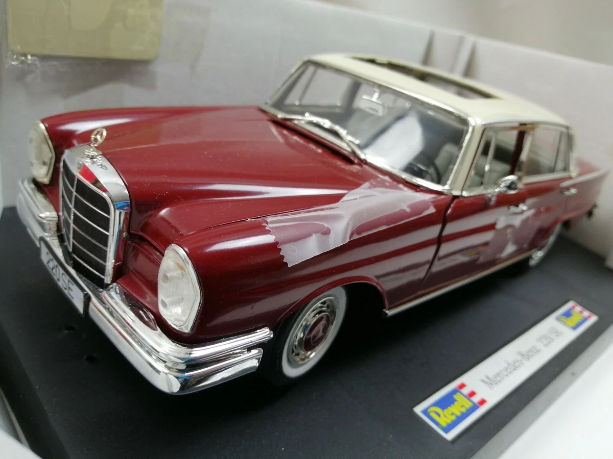 Revell 1/18 MERCEDES BENZ 220 SE brown white Classic German Car ...