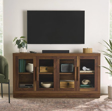 Soporte De TV Con Estanterías de Almacenaje Mueble Para Sala Televisor 70