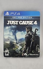 Just Cause 4 With Steelbook Sony Playstation 4, 2018 No Manual