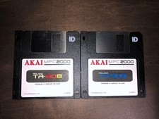 TR-808 & TR-909 Sounds for Akai MPC 2000 2000XL Drum Kit Sample Pack Floppy Disk