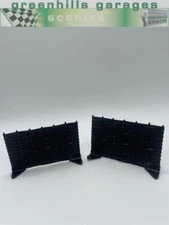 Greenhills Scalextric Set of 2 x Wattle Fencing for Goodwood Chicane - Used - AC