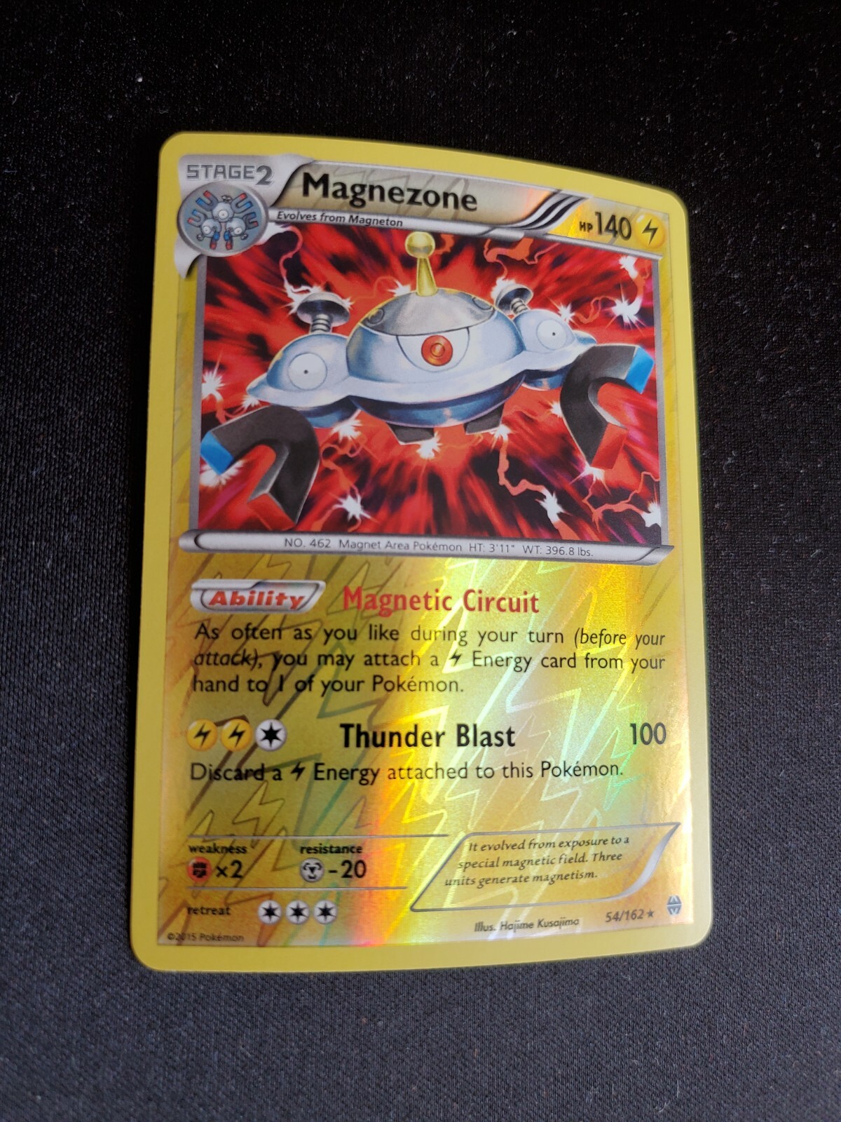 Magnezone - Pokémon BREAKthrough Reverse Holo #54/162 - FREE SHIPPING - NM/MT