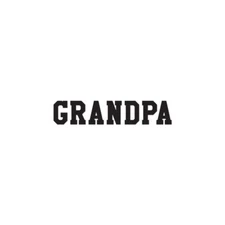 Grandpa - Vinyl Decal Sticker - Multiple Color & Sizes - ebn1543