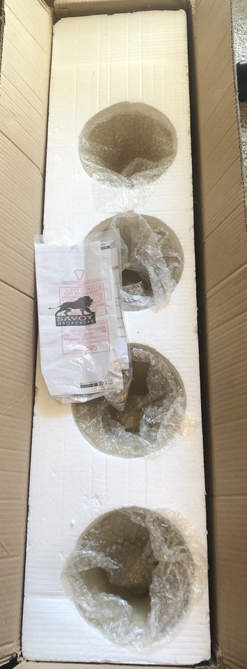 Savoy Barista 8-3026-4-25 4 luces tocador de baño en pizarra **NUEVO** Foto 2 de 4