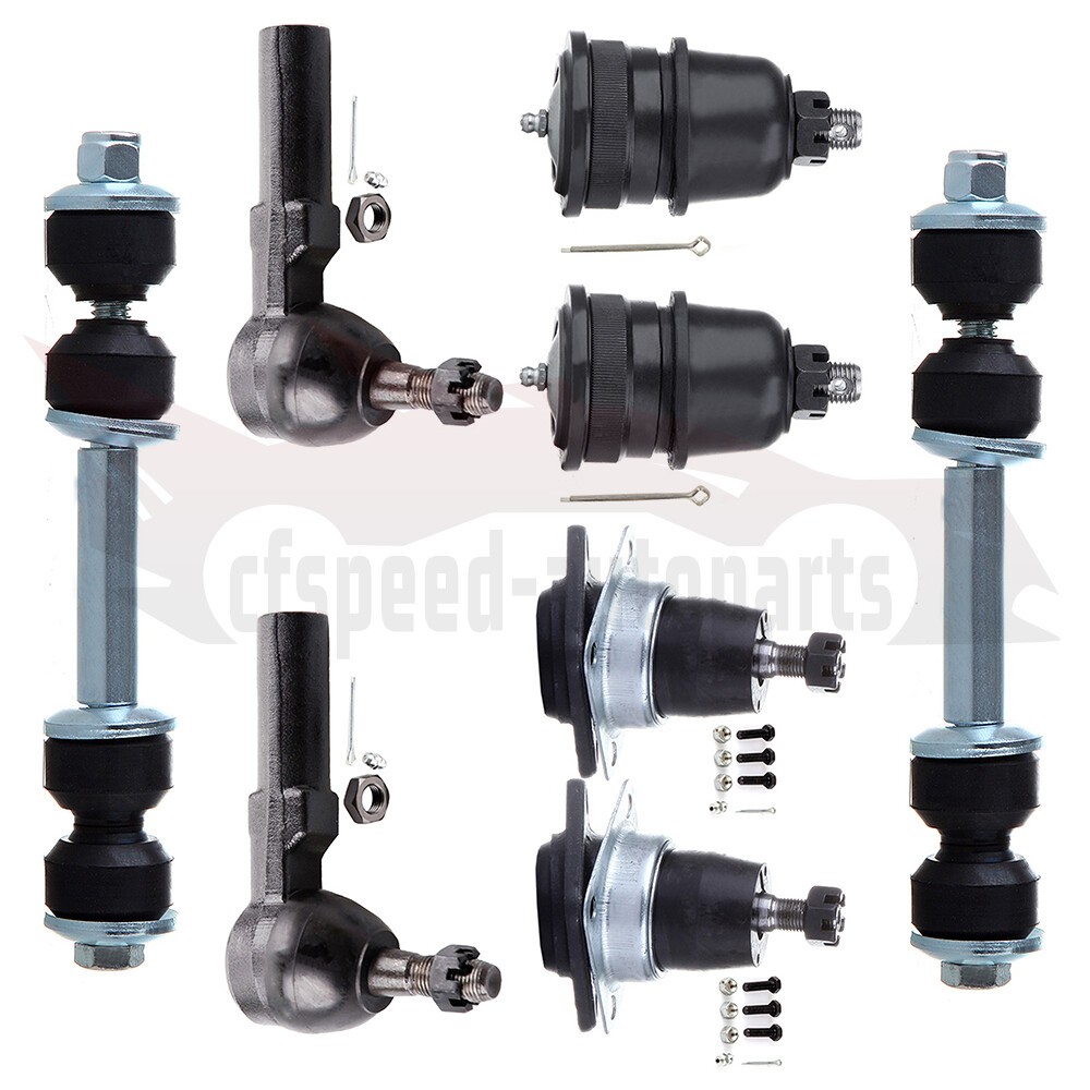 8pcs Front Suspension Kit for 1993-2002 Chevy Camaro Ball Joints Tie Rods Sway Bar Links