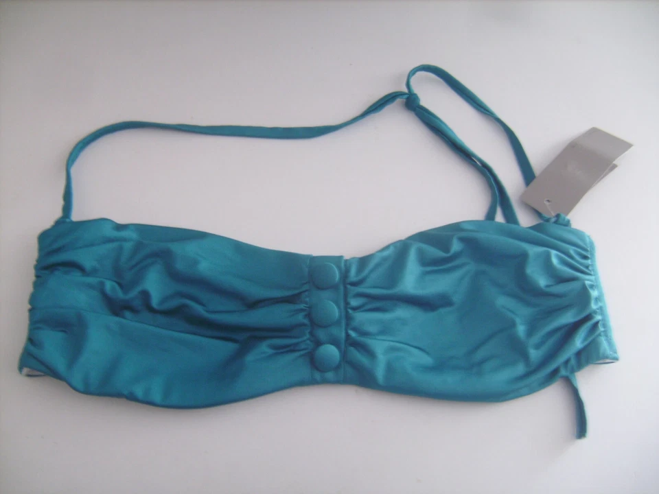Haut de bikini bandeau "Huit8" mod. Honey bleu taille 85 C neuf avec étiquette - Photo 1/1