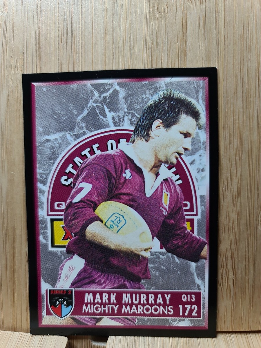 MARK MURRAY🏆94 Series 2 MIGHTY MAROONS #172 Rugby League NRL Card