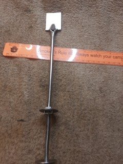 J&S JS 30 Vintage Hinged Inspection Mirror