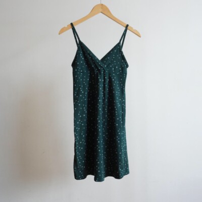 Brandy Melville Dark Green Floral Amara Mini Dress Size Small Summer | eBay UK Brandy Melville Dark Green Floral Amara Mini Dress Size Small Summer | eBay UK