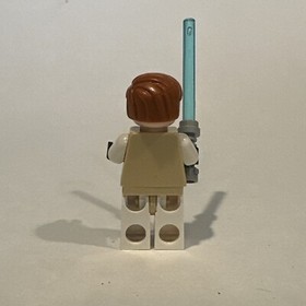 Lego Star Wars Obi-Wan Kenobi Minifigure (Clone Wars) sw0197 with Lightsaber