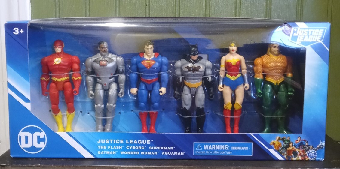 Spin Master DC Justice League 6 Pack Action Figure eBay