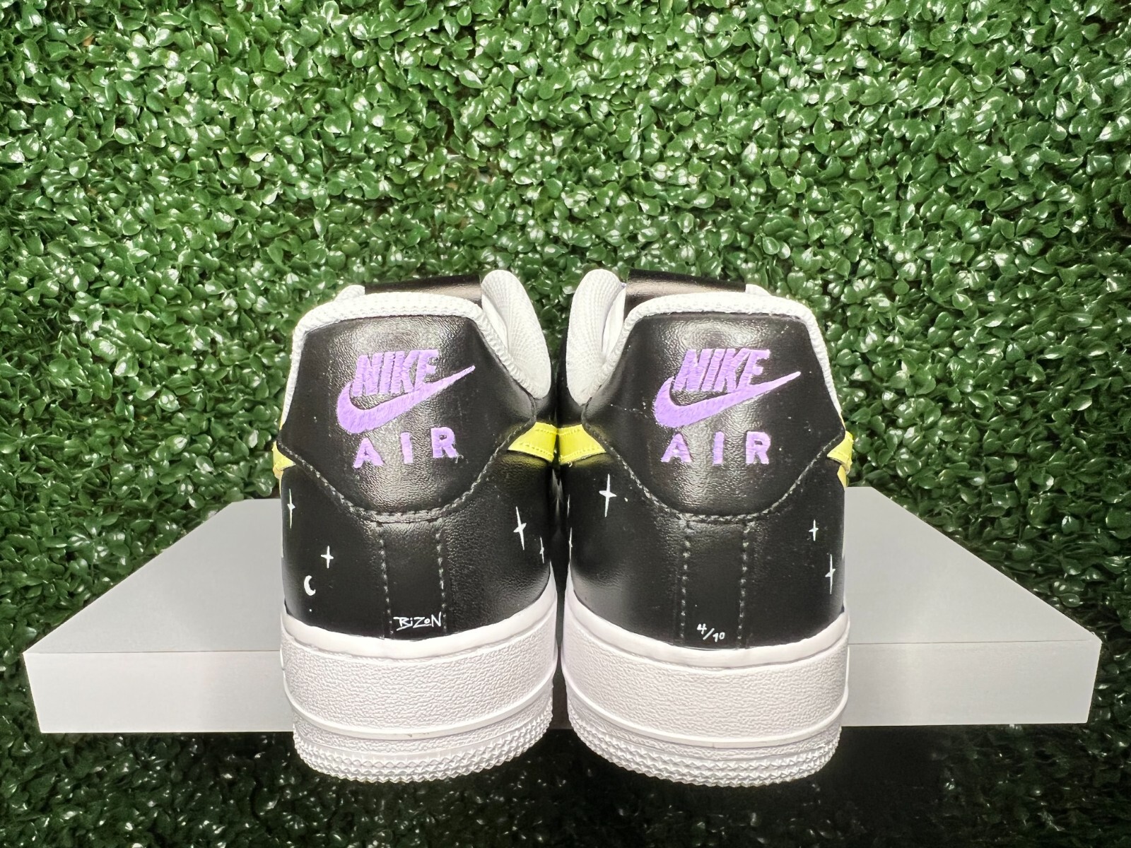 Aries x Bizon Custom 1 of 10 "BELIEVE IN ME" Sneakers Signed by Aries - Sz 9.5M image 5