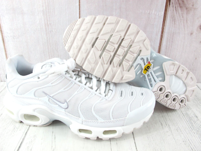 Nike Air Max Plus Triple White Pure Platinum DM2362-100 ~ Size 6