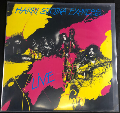 12'' LP - HARRI STOJKA EXPRESS - Live - 1987 Spray Rec. Austria - Jazz Funk ! NM