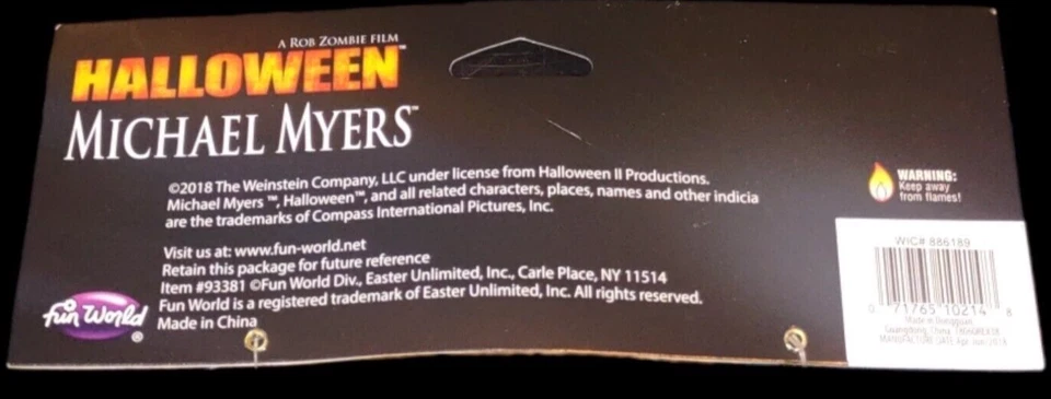 NEW Michael Myers Halloween Face Mask Adult Costume HORROR COSPLAY ROB ZOMBIE - Image 4 of 4