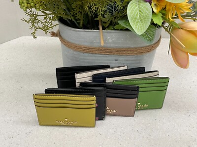 【国内即発】ケイトスペード Madison Small Slim CardHolder 302 Kate Spade Madison Small Slim Card Holder NWT (You Pick) | eBay