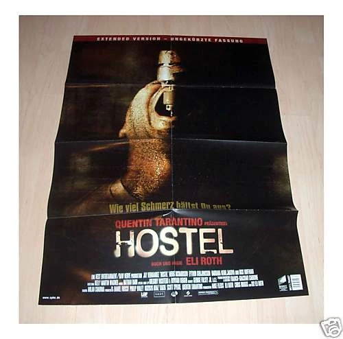 Filmposter A1 Neu Filmplakat Hostel - Quentin Tarantino