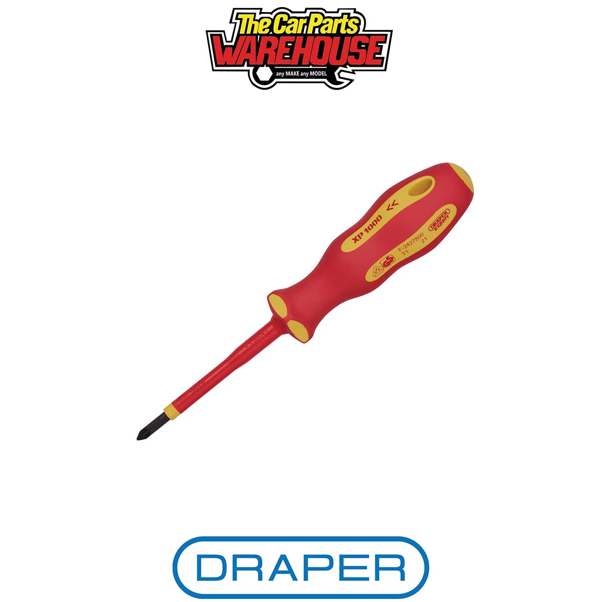 Xp1000 Vde Pz Type Screwdriver, No.1 X 80Mm - Image 2