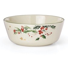 Lenox Merry And Pine Serving Bowl New!