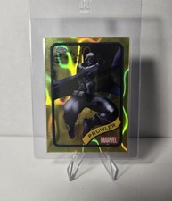 2025 Topps Chrome Marvel Yellow Lava Refractor Prowler No.13
