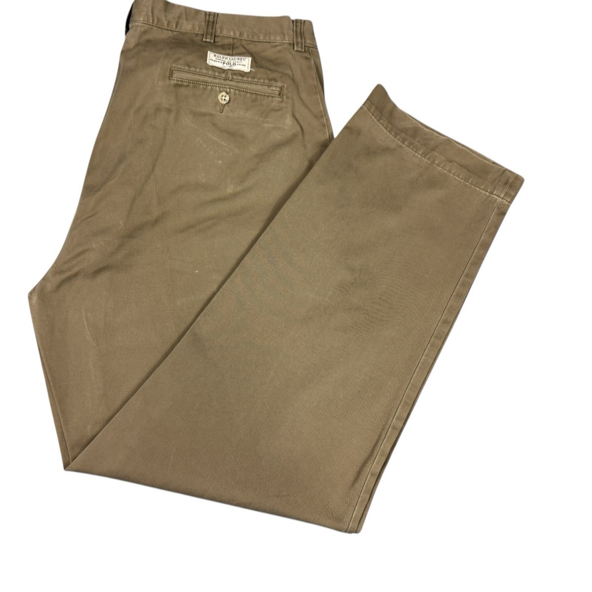 Polo Ralph Lauren Men Size 38x32 prospect Pant Straight Leg Beige
