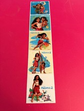 STICKER SHEET: Disney Moana island The Rock