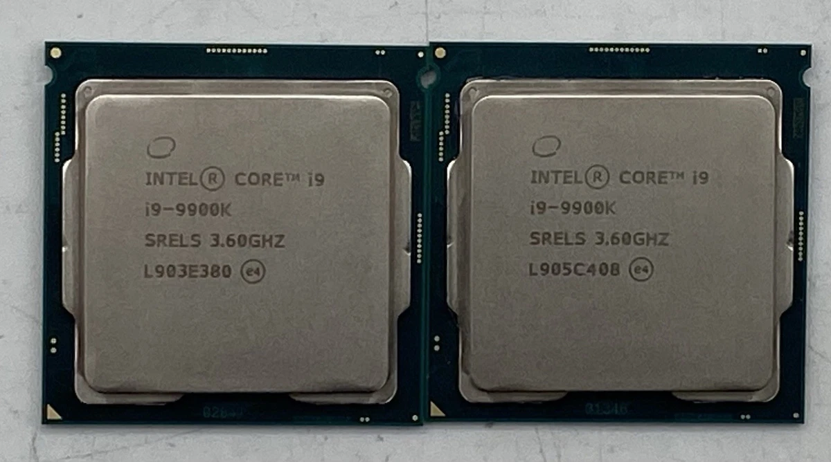 Intel Core i9-9900K Processor Model Computer Processors (CPUs) for