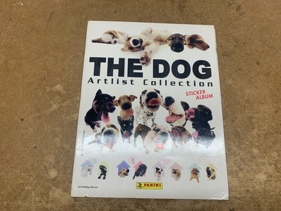 PANINI THE DOG ARTLIST ALBUM KOMPLETTE SAMMLUNG IN GUTEM ZUSTAND