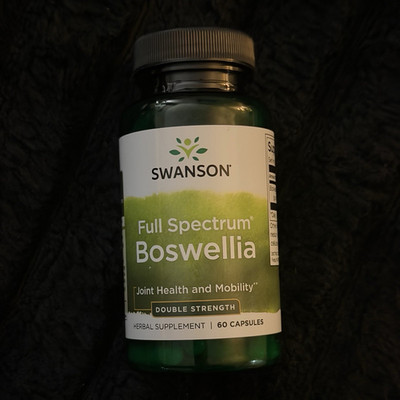 Swanson Boswellia Double Strength Capsules Joint Health Supplement 60 Count