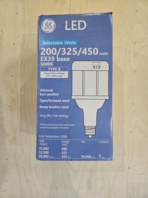 Ge Lighting LED/LC/ED37/750 450 W, Hid Replacement Led Bulb, White, EX39, 5000K