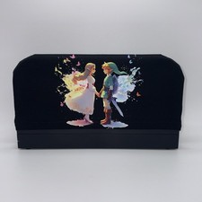 Nintendo Switch 2 Dock Cover Princess Zelda Link Art Protector Sleeve ZeLink