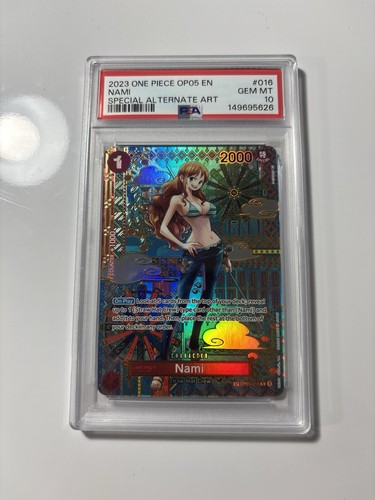 Nami (SP Card) graded PSA 10 for sale on eBay