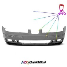 WUNSCH-LACKIERUNG -Seat Leon 1M1 Toledo II 1M2 Stoßstange vorne Bj. 1999-2006