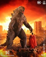 107400 DC Justice League Monsterverse Superman Vs Godzilla 2PK
