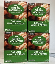 96 Keurig K-Cup Pods Green Mountain Coffee Roasters Caramel Vanilla Cream