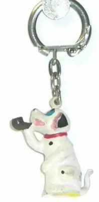Die 101 Dalmatiner - Schlüsselanhänger Jim - Pfeifenrauchender Hund (rotes Halsband)