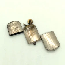 Rare Vintage WWII 1940's French Slim Wick Lighter – Fuel / Petrol  –  Working