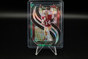 2024 Panini Select - Premier Level Ricky Pearsall #173 Green & Red Shock...