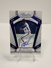 DWIGHT GOODEN 2024 PANINI FLAWLESS #FMR-DG MOMENTS AUTO SAPPHIRE 1/15 METS