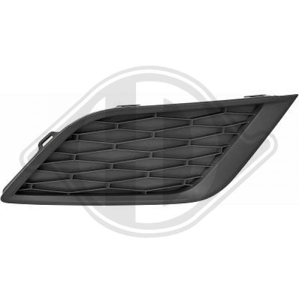 Diederichs KüHlergitter Rechts Passend FüR Seat Ibiza IV 6J5 6P1 6J1 6P5-image