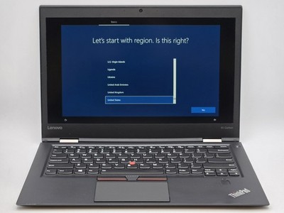 ThinkPad X1 Carbon Gen 4 14'' FHD I7-6600U 256GB 16GB W10 PRO Backlit FPR Webcam