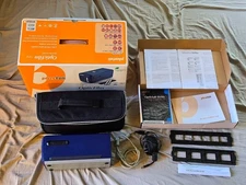 Plustek OpticFilm 7400 35mm Film Scanner All Accessories Good Working Condition